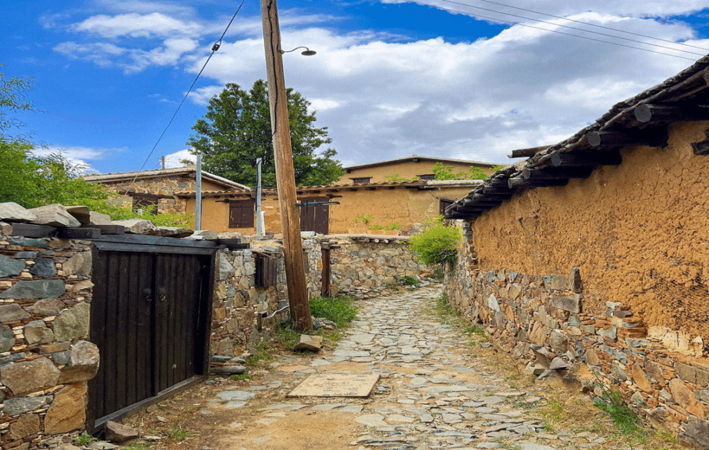 The Village Of Fikardou In The District Of Nicosia In Cyprus