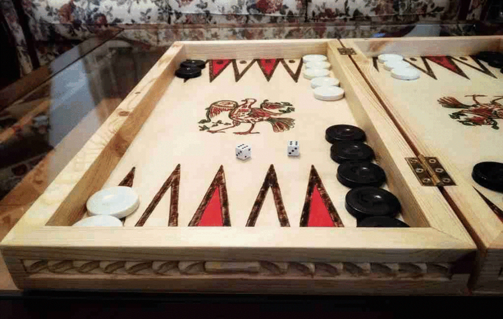 The Cypriot Backgammon Game Known As Tavli