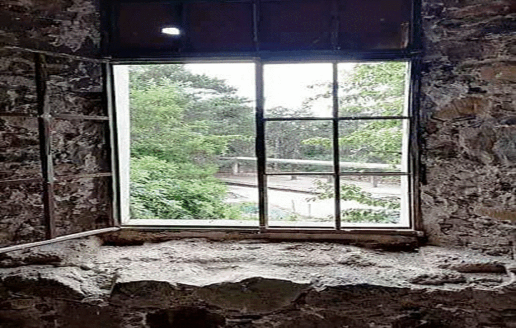 A Room With A View The Ruins Of The Berengaria Hotel Near The Village Of Prodromos Cyprus