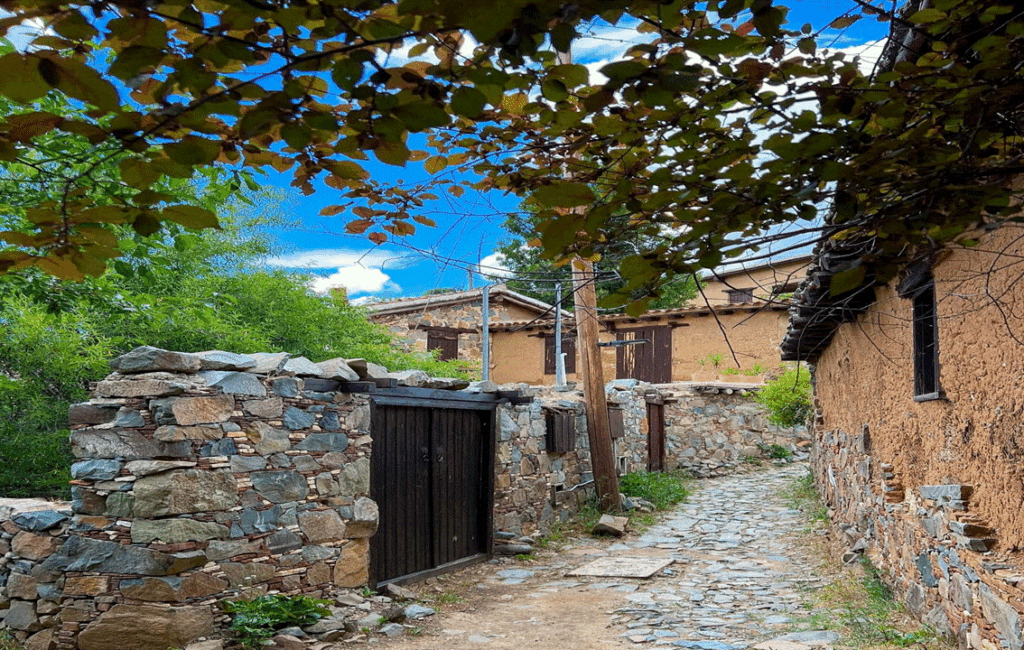 The Village Of Fikardou In The District Of Nicosia In Cyprus