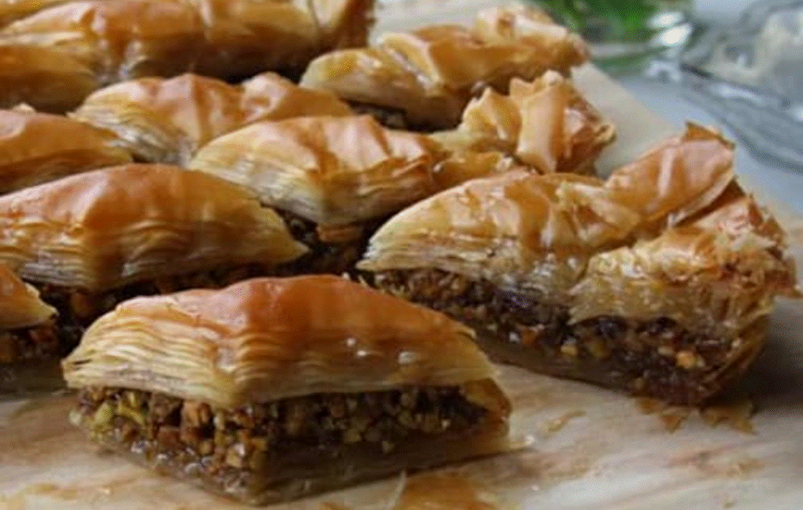 Baklava The Sweet Nut Mixture