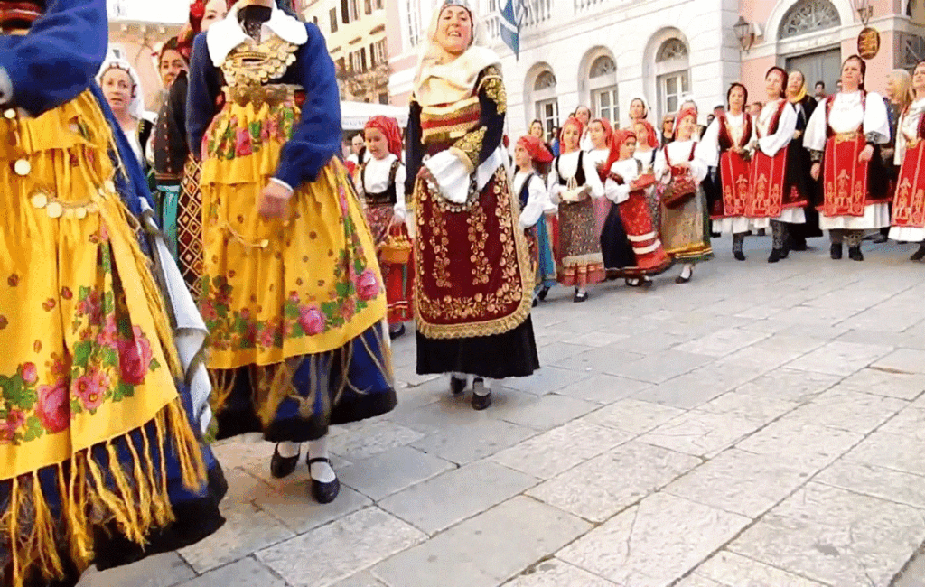 The Founders Of Greek Music Traditional Dance Costume