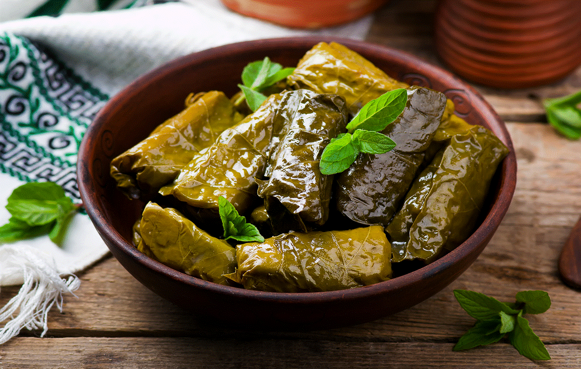 Recipe For Cyprus Stuffed Vine Leaves - Koupepia