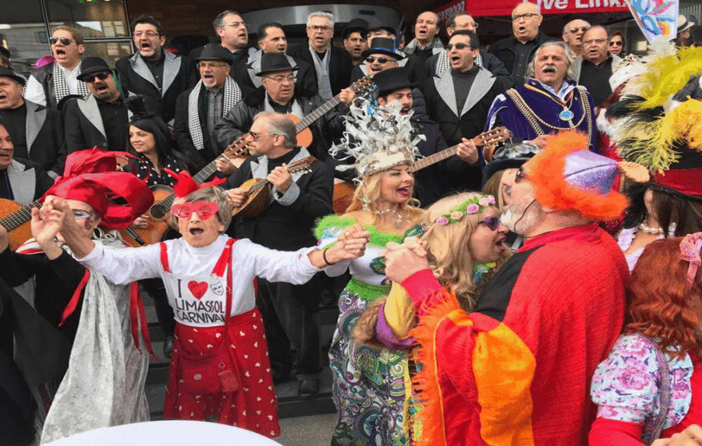 The 'tsiknopempti Carnival Parade In Limassol