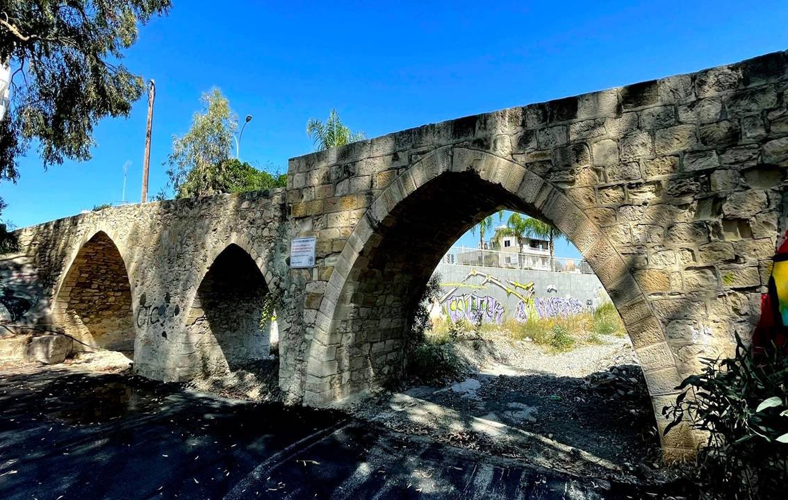 The Oldest Venetian Bridge In Limassol