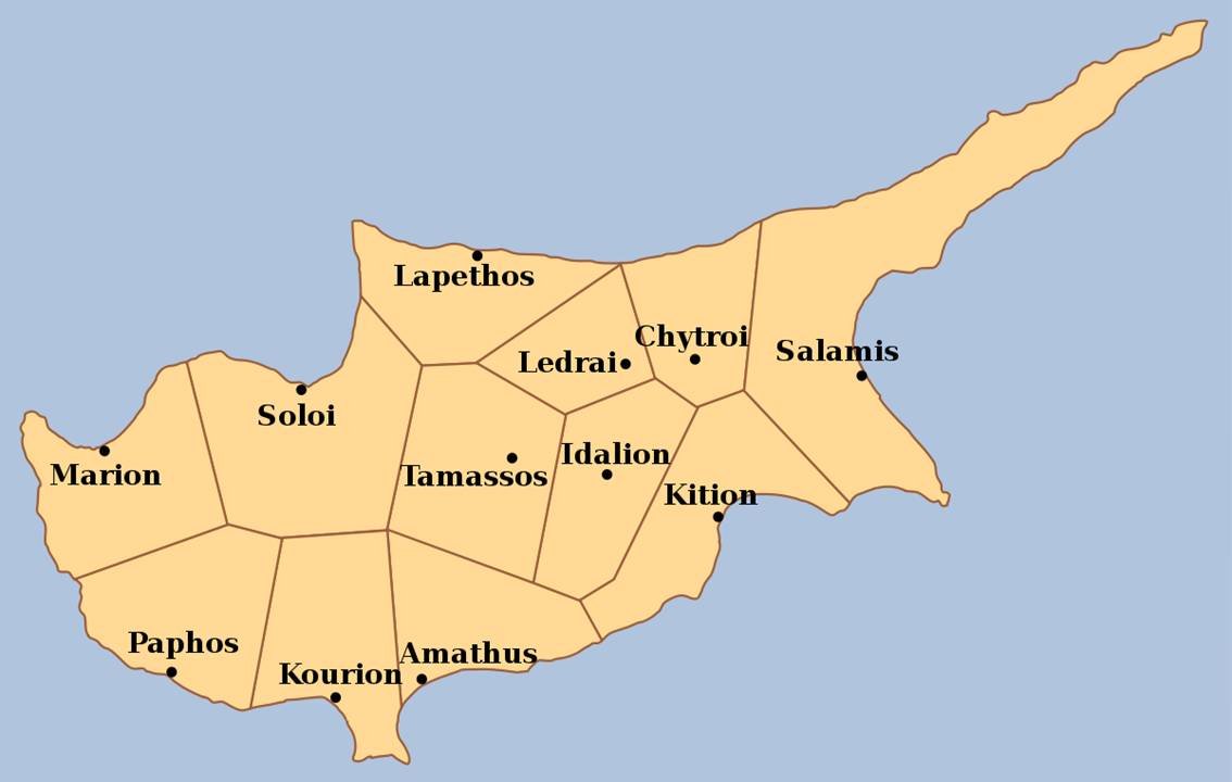 The Ancient City-Kingdoms Of Cyprus