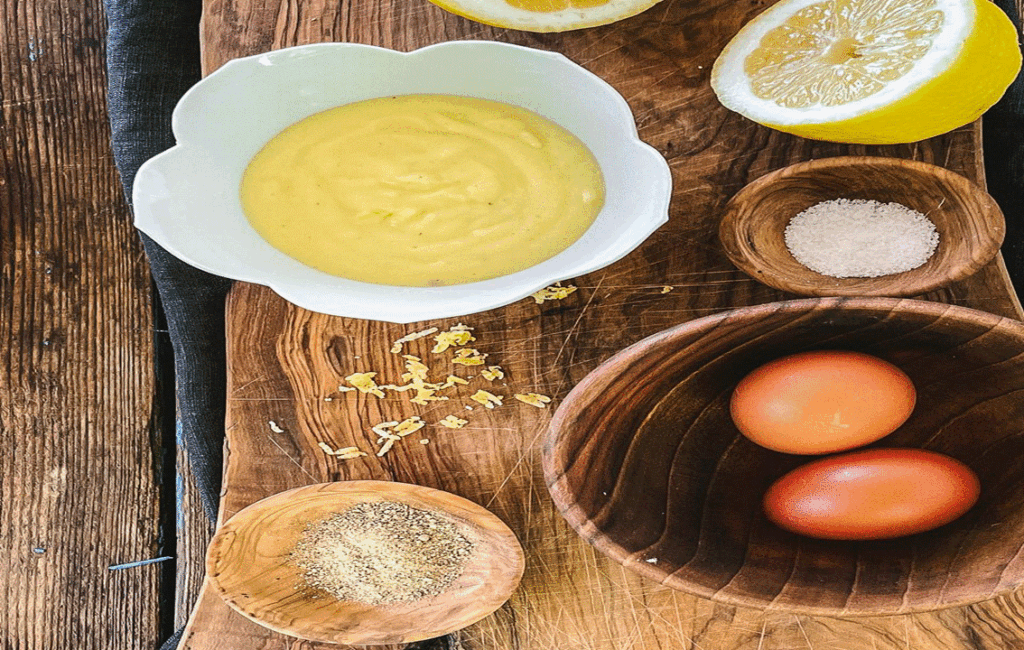 Avgolemono Is A Tangy Zesty Lemon & Egg Based Sauce
