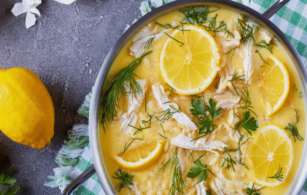 Cypriot Avgolemono Soup