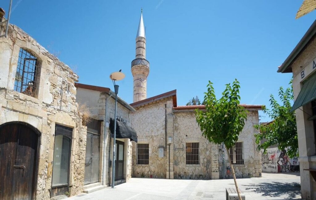 The Jami Jedid Mosque In Limassol's Old Quarter Cyprus