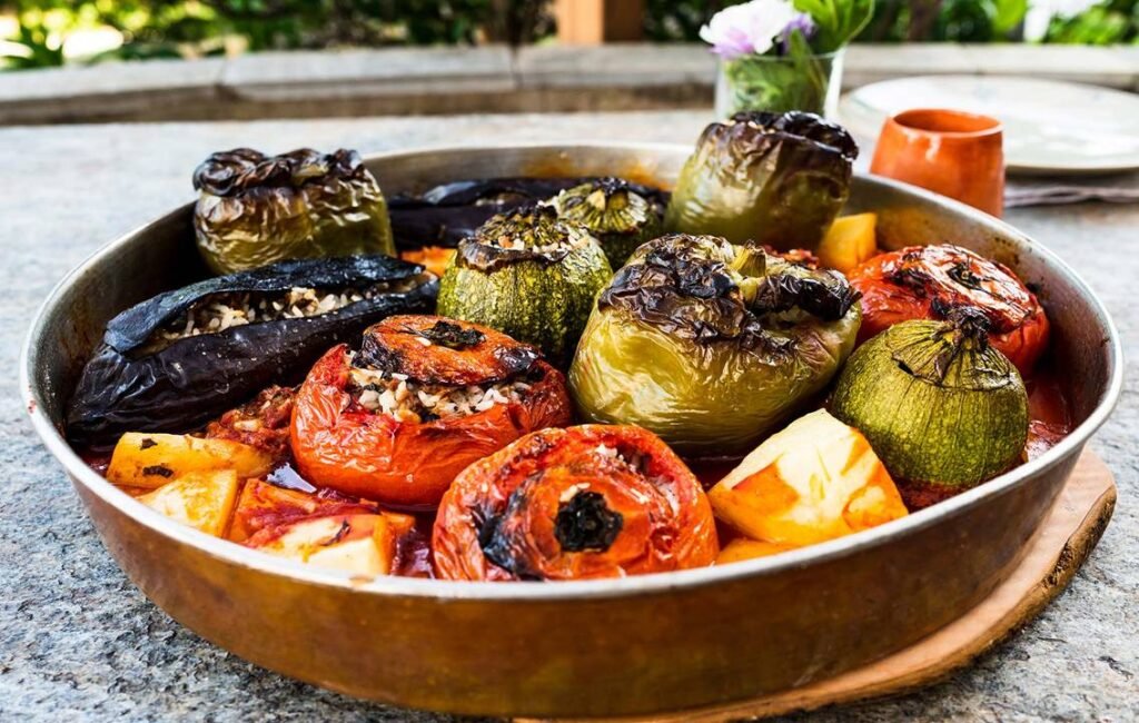 Recipe For Cyprus Stuffed Vegetables Barayemista