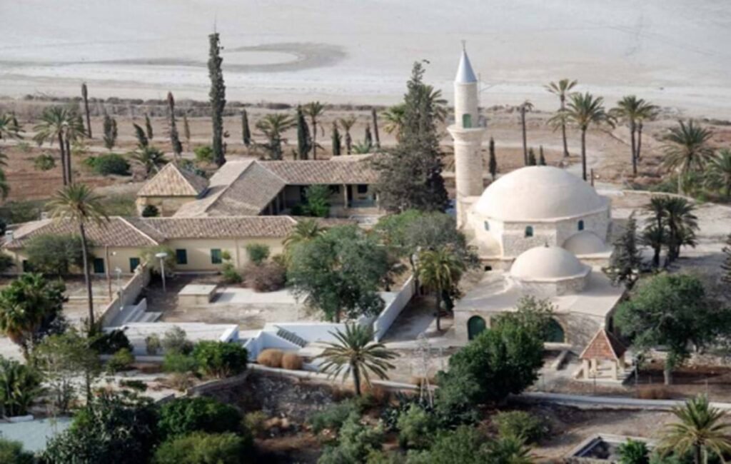 Hala Sultan Tekke Mosque In LArnaca Cyprus