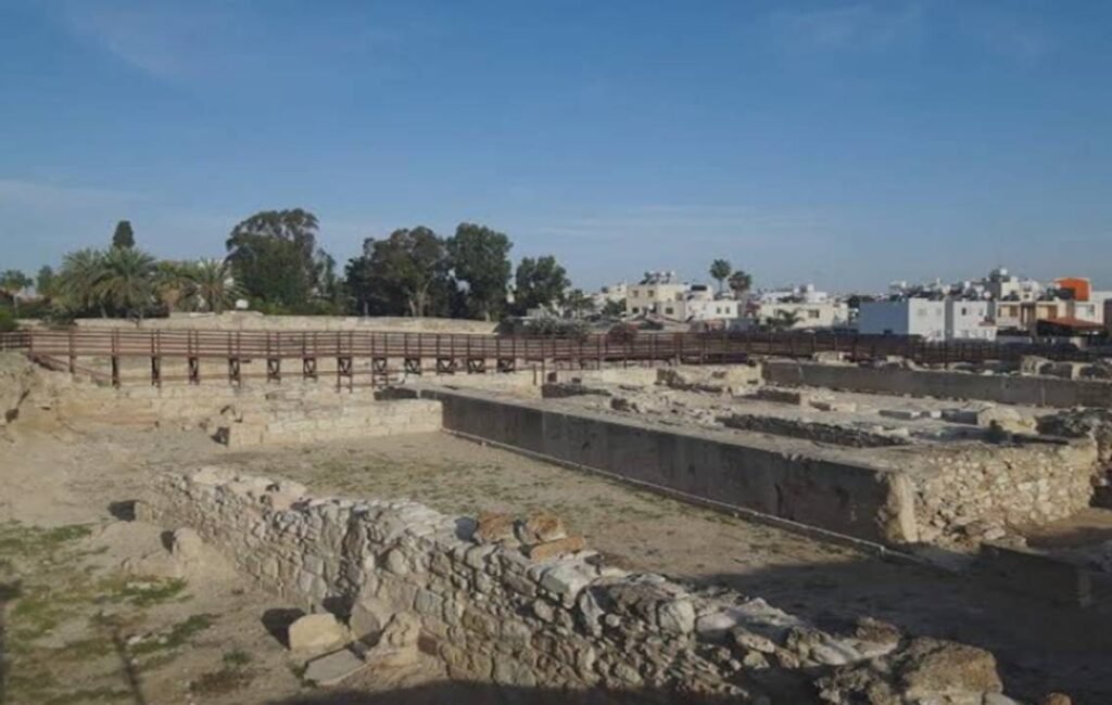 The Ancient Ruins Of The City Kingdom Of Kition