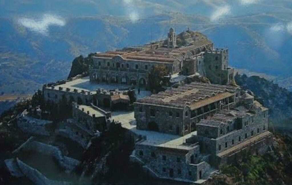Stavrovouni Monastery In Larnaca Cyprus