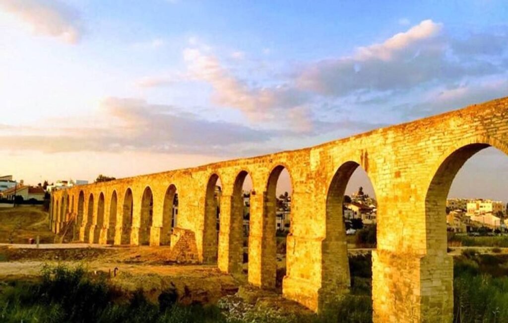 Kamares Aquedect In Larnaca Cyprus