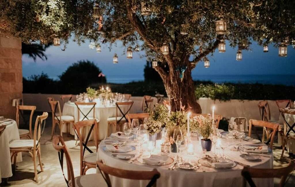 A Typical Cyprus Wedding Setting