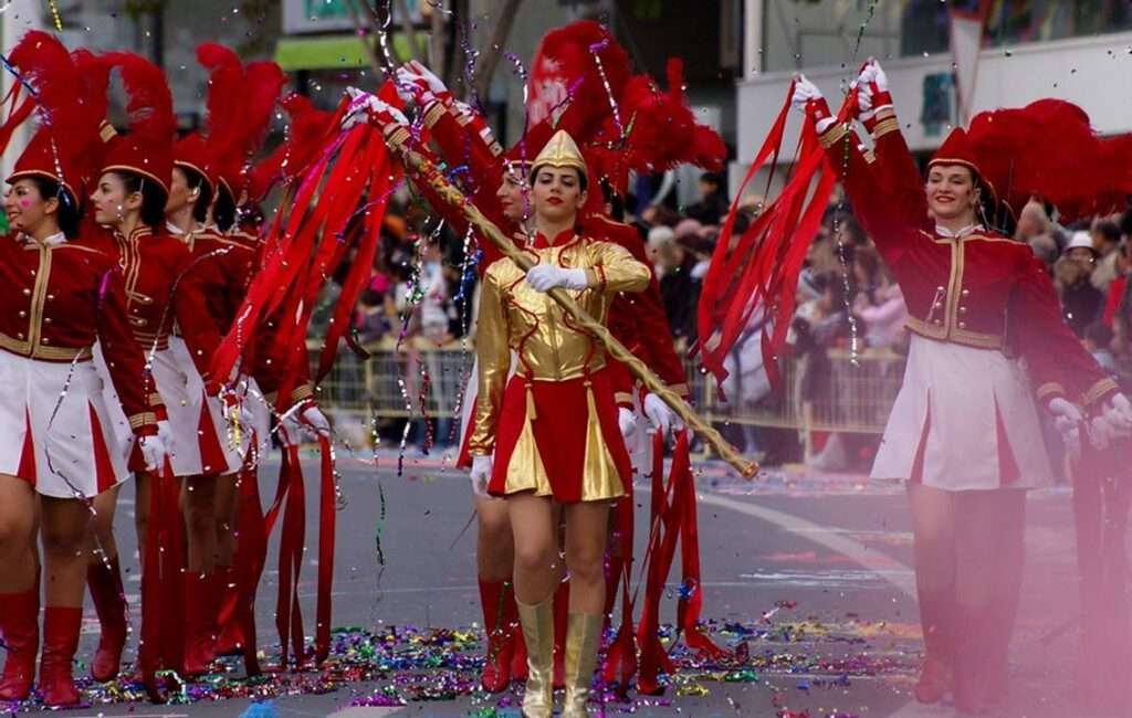 A Christmas Parade In Cyprus