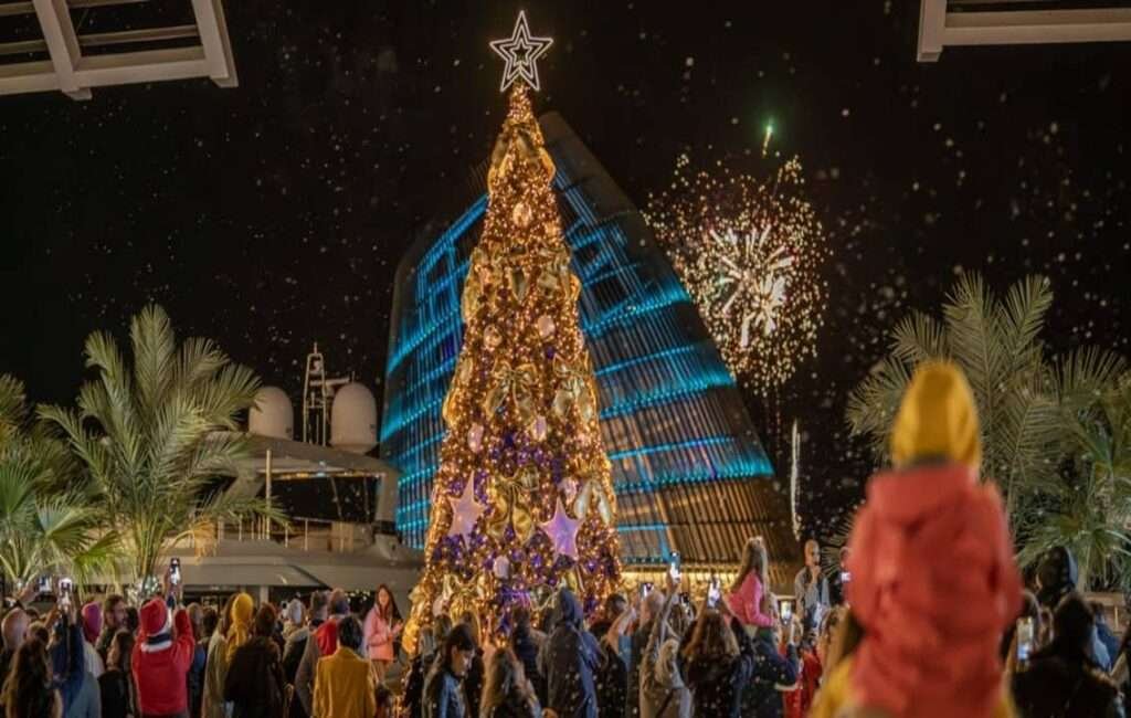 Christmas Time In Ayia Napa In Cyprus