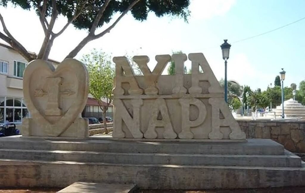 Ayia Napa In Cyprus During The Winter