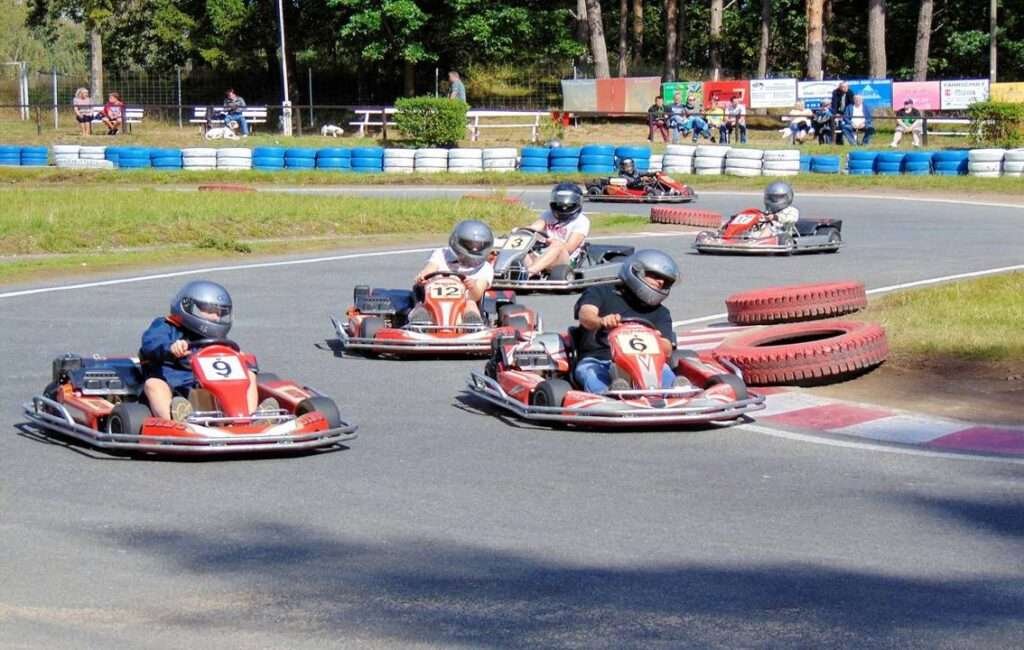 Race Day At The Go-Kart Track In Cyprus