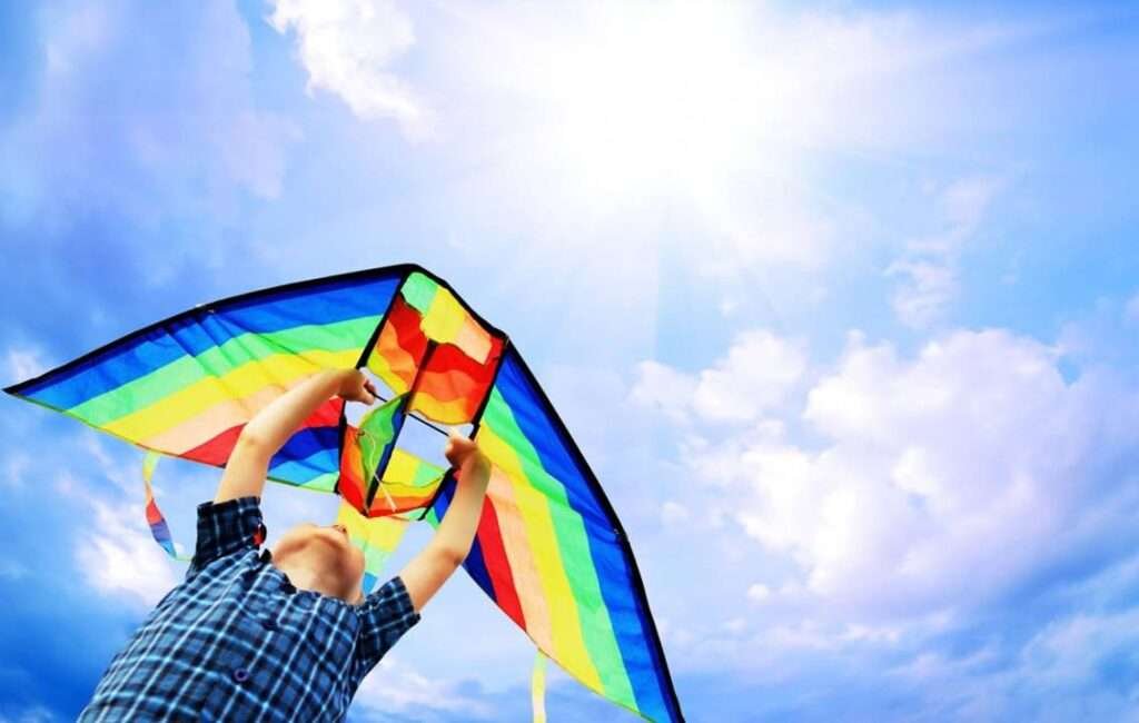 Kite Flying On Clean Monday In Cyprus