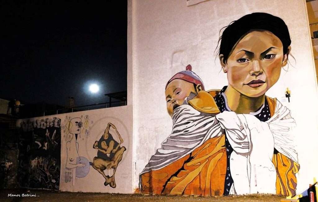 Street Art By Paparazzi In Larnaca Cyprus