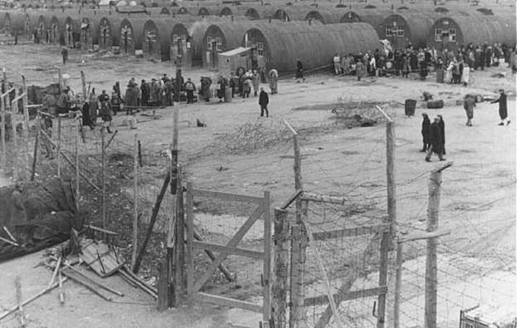 A Cyprus Detention Camp Housing Jewish Refugees After World War 2