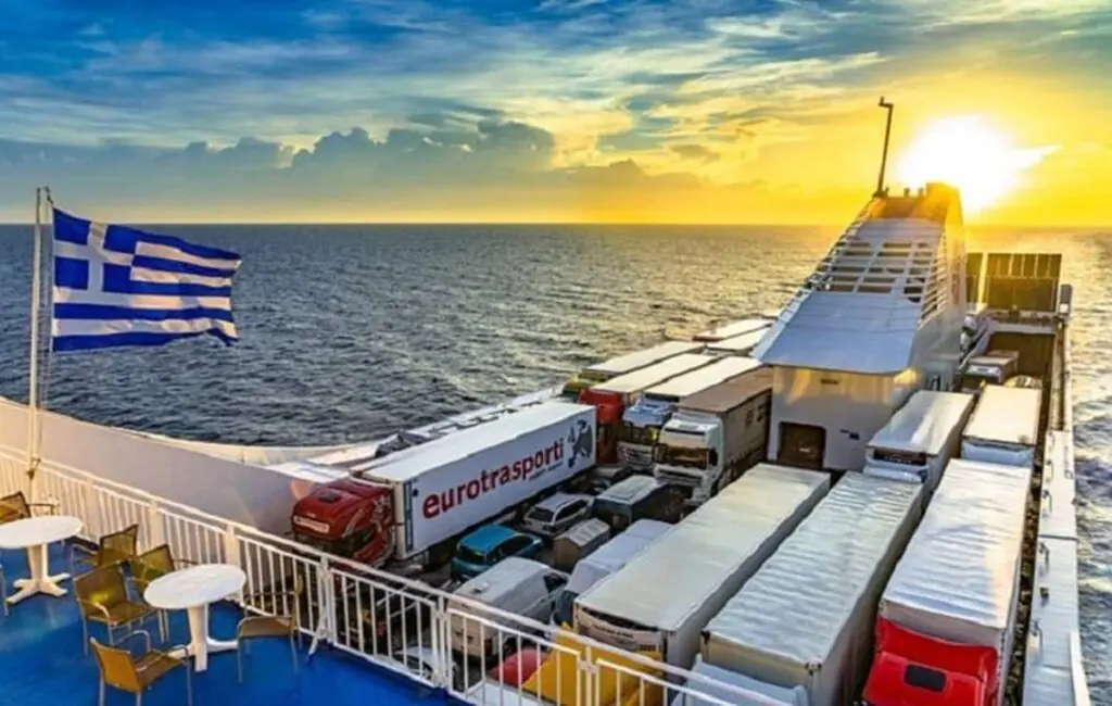 The Cyprus To Greece Ferry Also Travels With Limited Freight