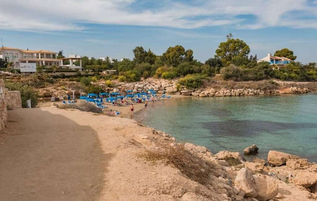 Vyzakia Beach In Protaras Cyprus