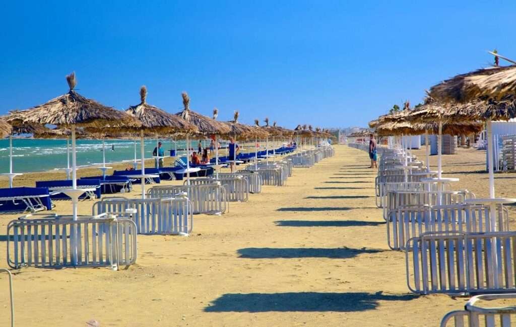 Mackenzie Beach In Larnaca, Cyprus