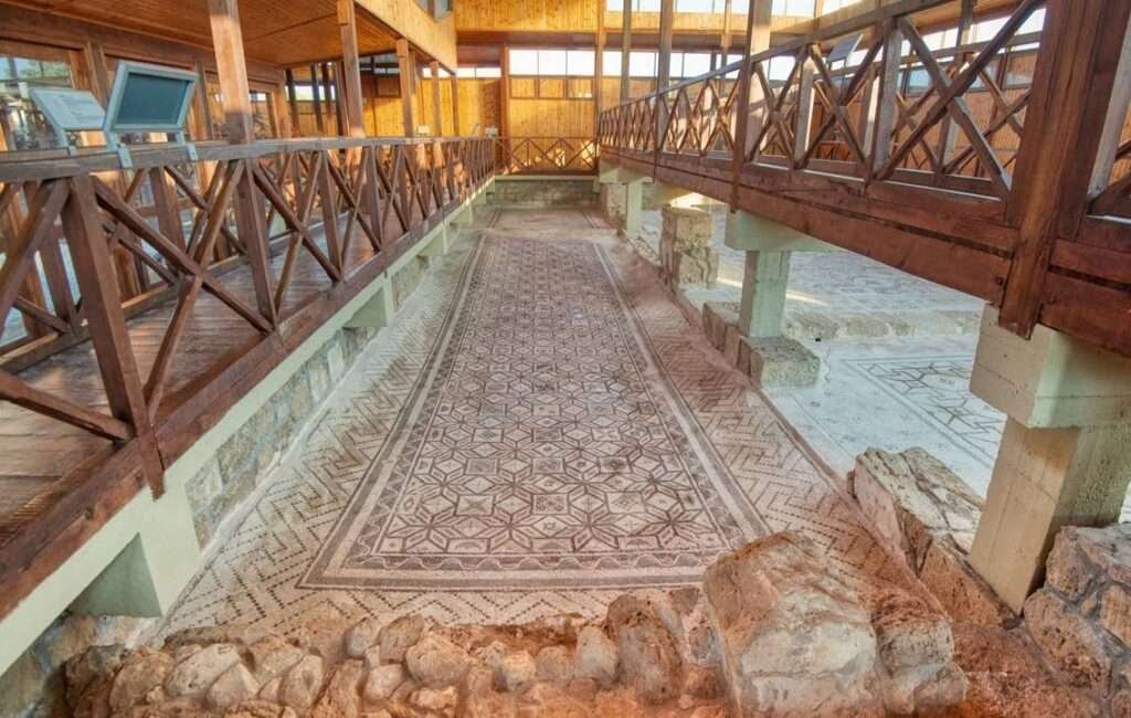 The Paphos Mosaics In The Archaeological Park Cyprus