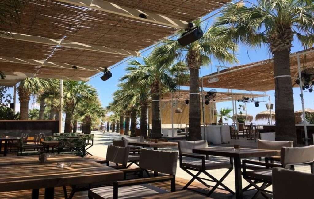 Several Facilities Available At Mackenzie Beach In Larnaca, Cyprus