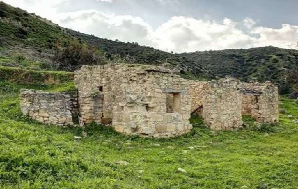 Period Architecture In The Abandoned Village Of Souskiou