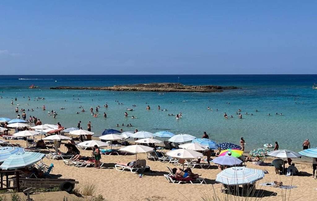 The Small Islet In Fig Tree Bay