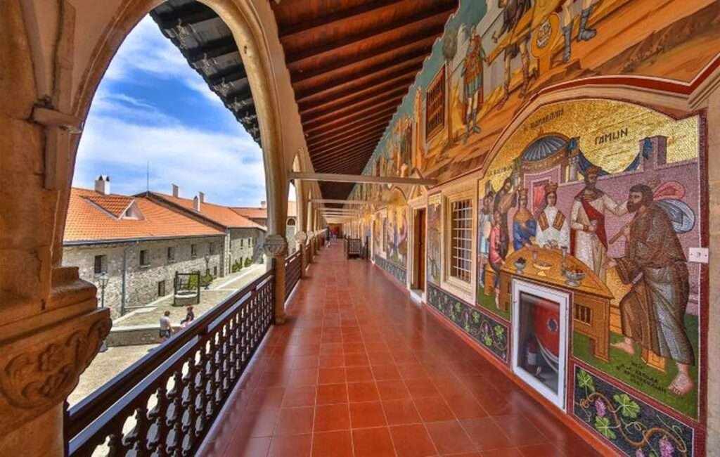 The Monastery Of Kykkos Is Also The Spiritual Home Of Archbishop Makarios III