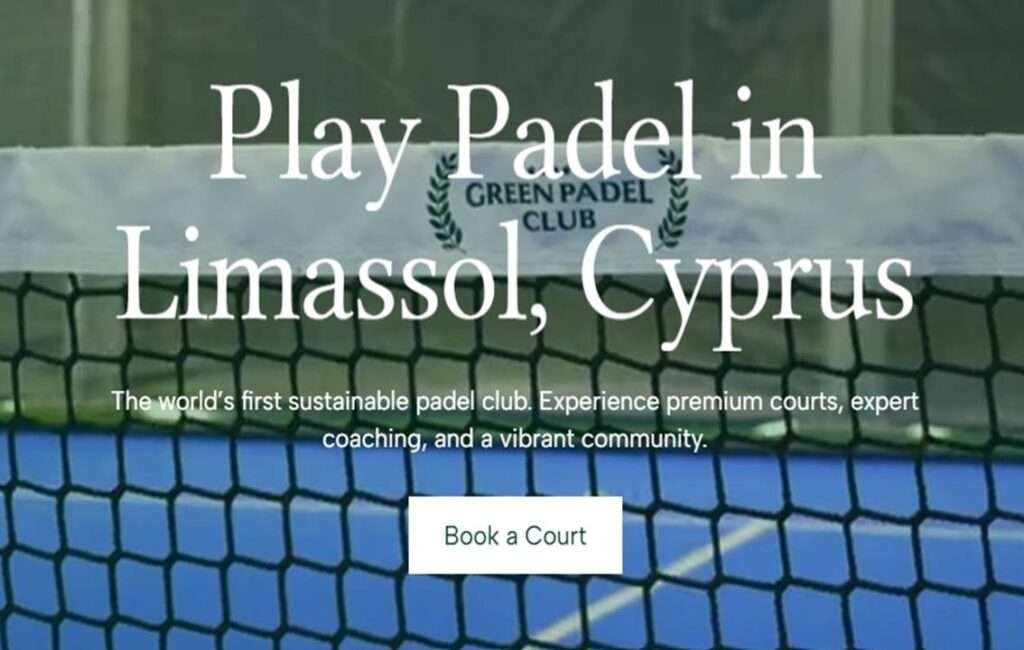 The Green Padel Club In Limassol Cyprus