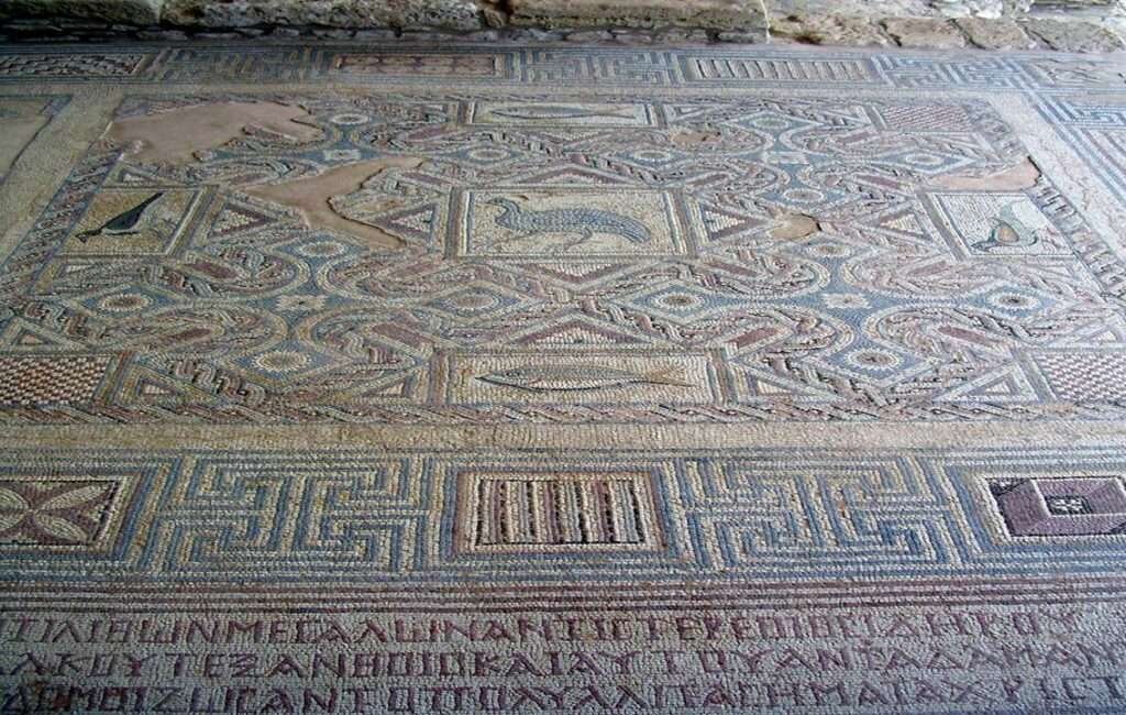 Stunning Mosaics At Kourion In The Limassol District