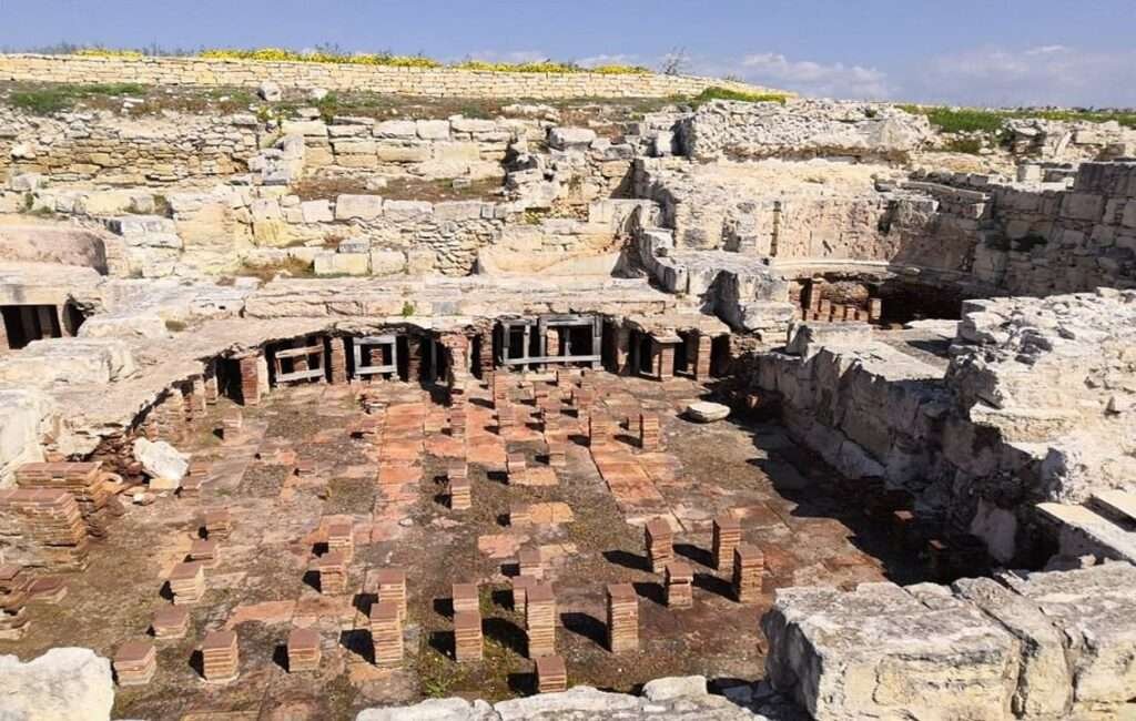 The Ruins Of Kourion In Cyprus