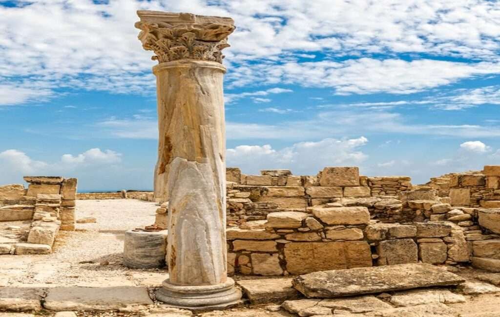 A Unique Skyline At Kourion in Cyprus