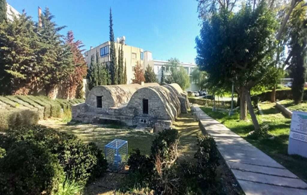 Stone Built Havouza Reservoirs In Limassol, Cyprus