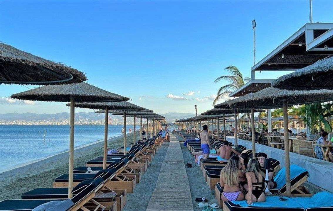Lady's Mile Beach In Limassol Cyprus