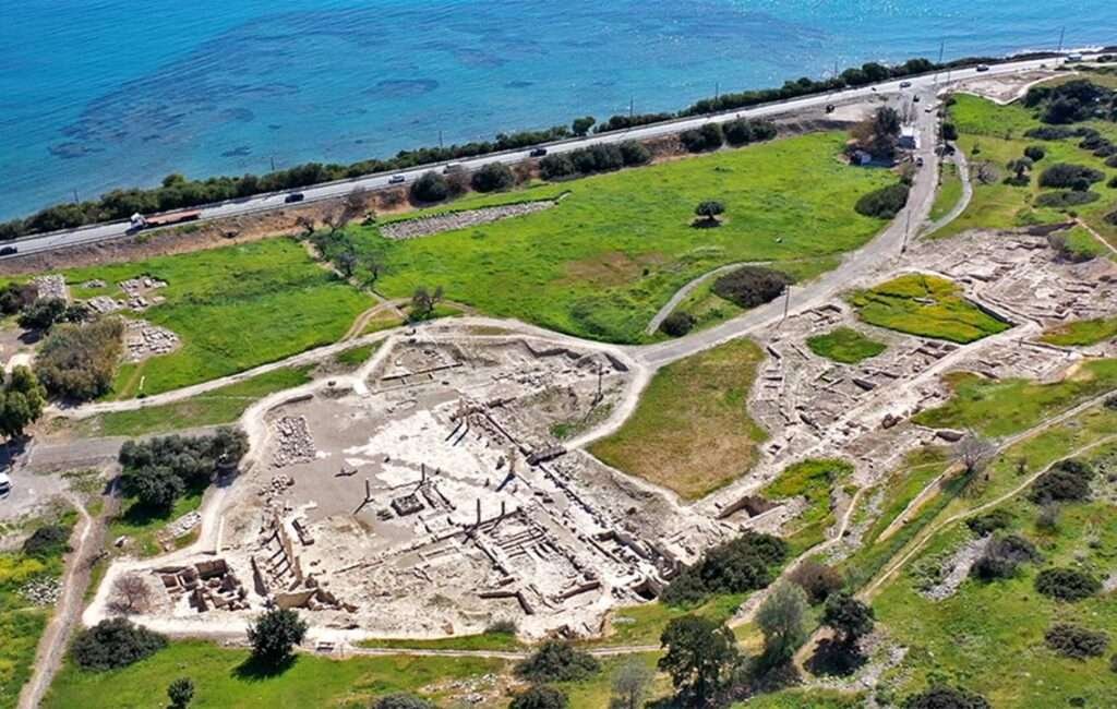 An Aerial View Of Amathus In Limassol. Cyprus