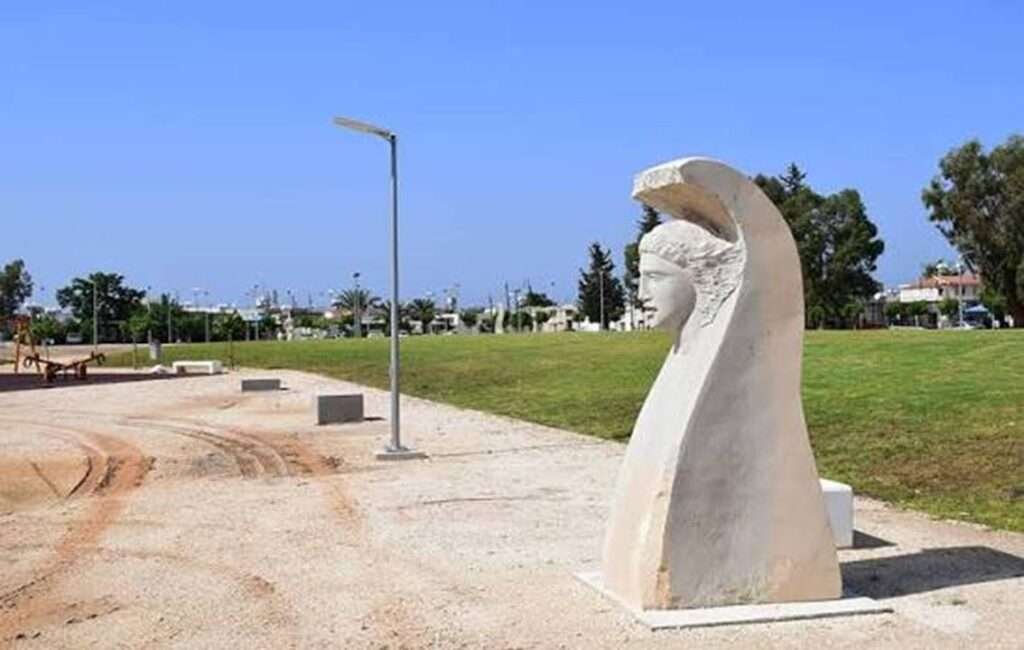 The Paphos Sculpture Park In The Village Of Yeroskipou In Paphos, Cyprus
