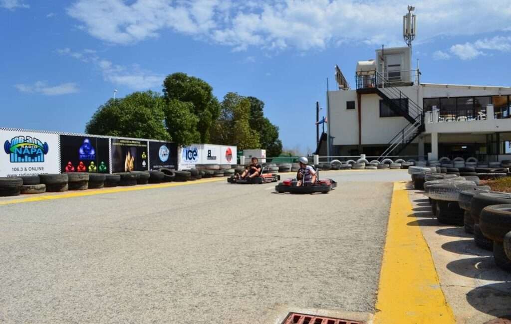 Go-Karting In Ayia Napa, Cyprus
